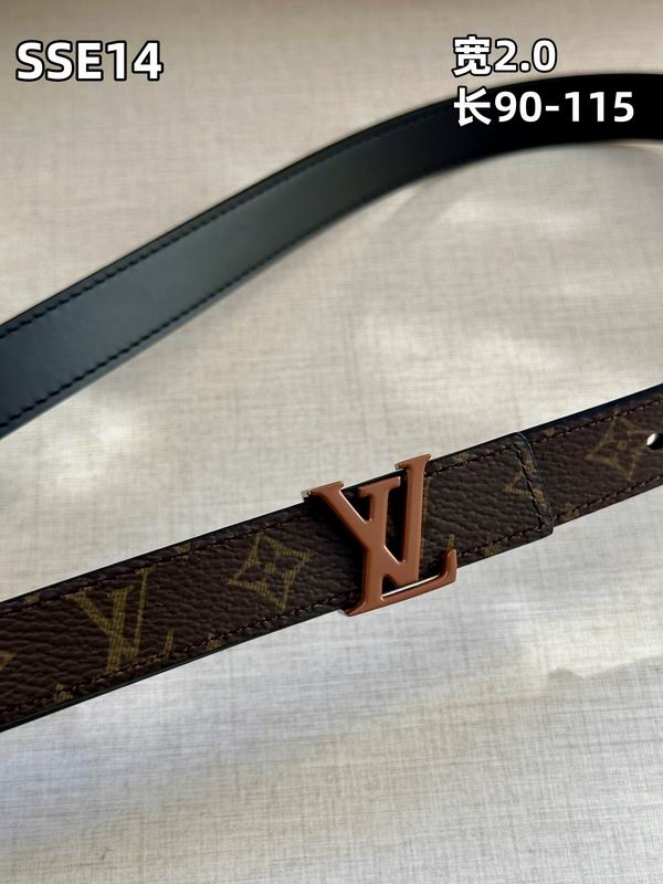 LV belt 20mmX90-115cm 8L (479)