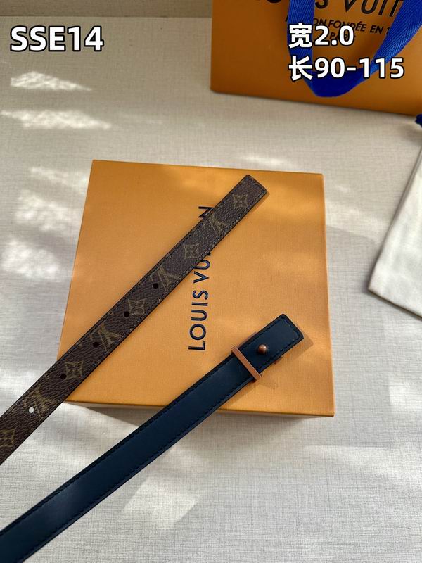 LV belt 20mmX90-115cm 8L (481)