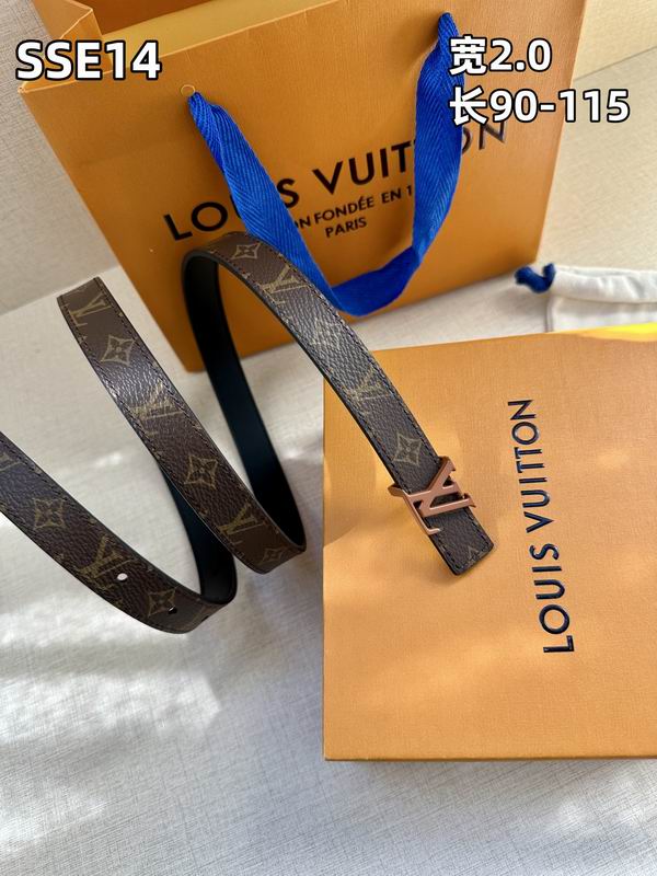LV belt 20mmX90-115cm 8L (482)