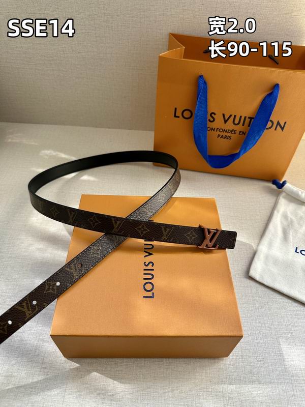 LV belt 20mmX90-115cm 8L (483)