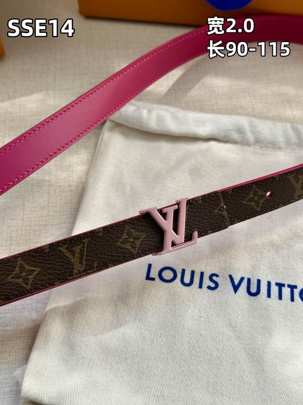 LV belt 20mmX90-115cm 8L (486)