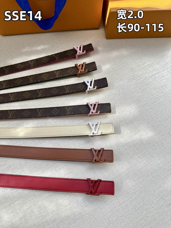 LV belt 20mmX90-115cm 8L (490)