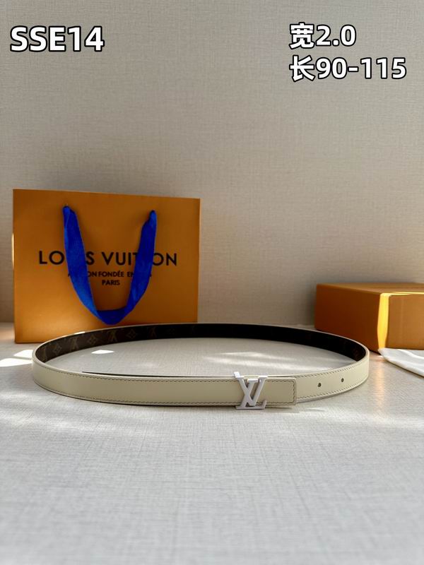 LV belt 20mmX90-115cm 8L (491)