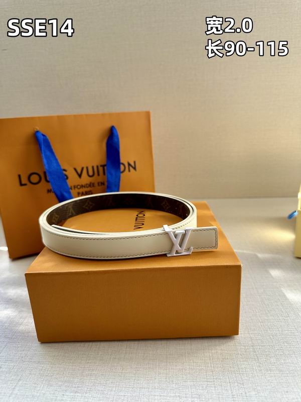 LV belt 20mmX90-115cm 8L (492)