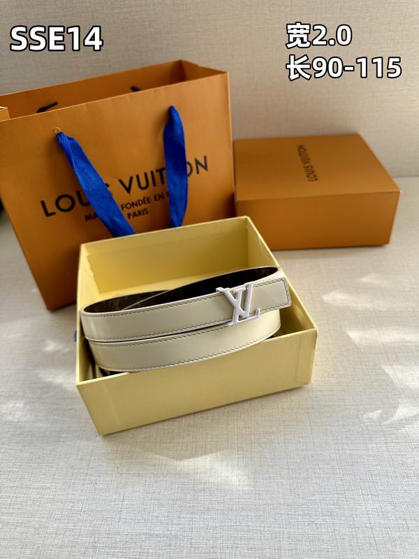LV belt 20mmX90-115cm 8L (493)