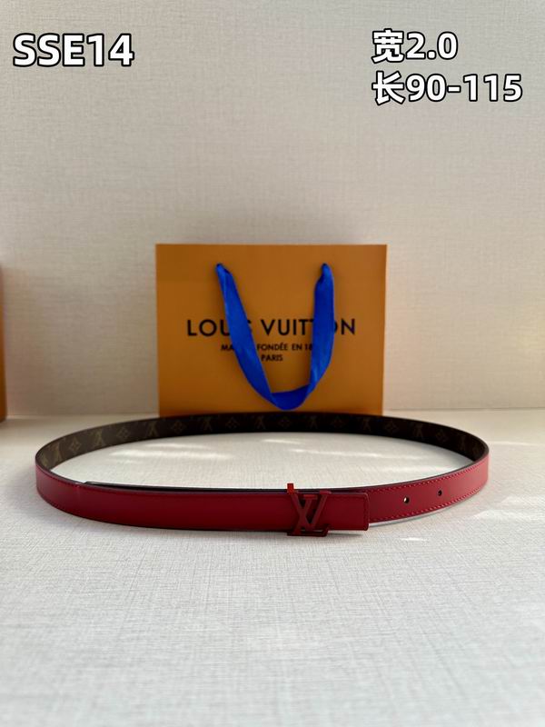 LV belt 20mmX90-115cm 8L (497)
