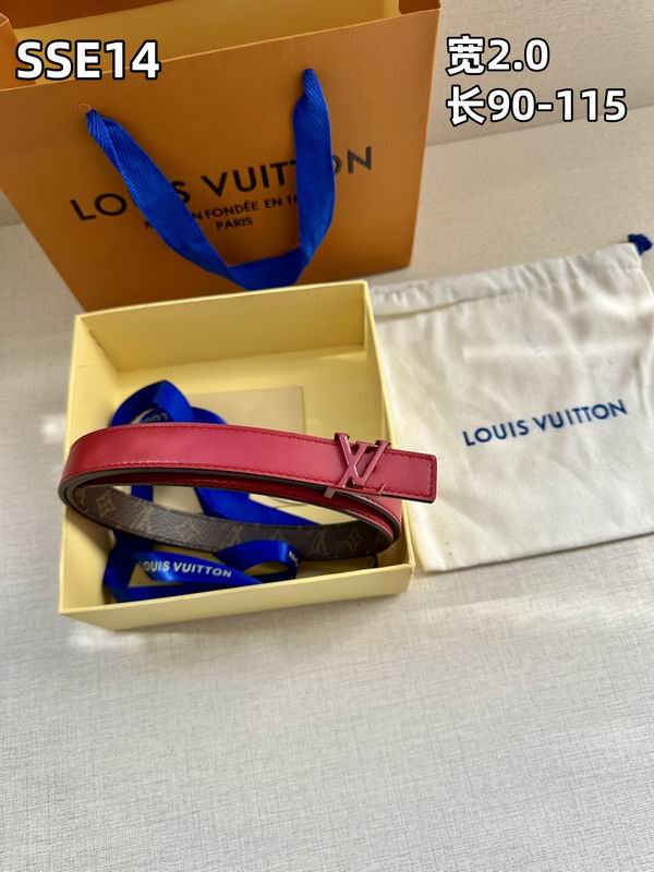 LV belt 20mmX90-115cm 8L (499)