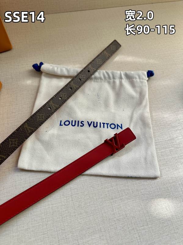 LV belt 20mmX90-115cm 8L (502)