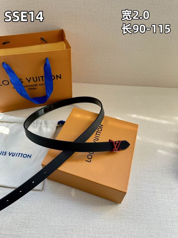 LV belt 20mmX90-115cm 8L (506)