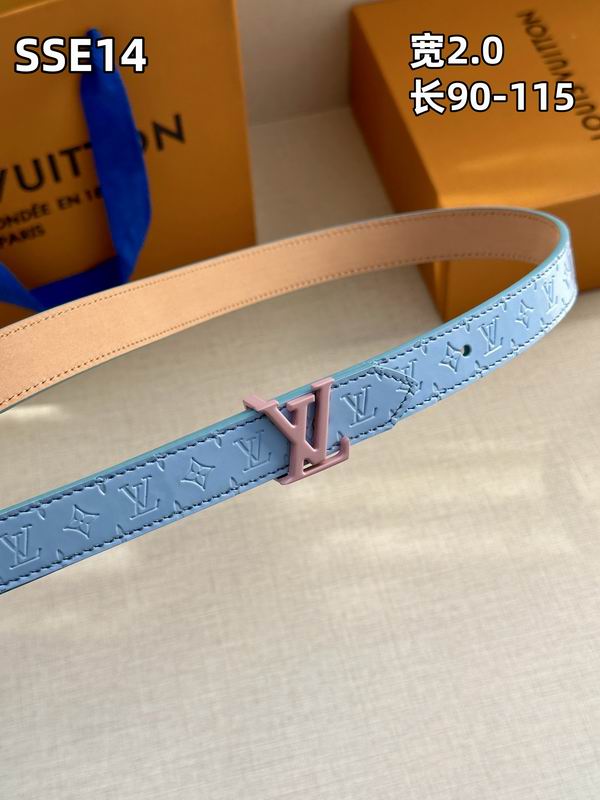 LV belt 20mmX90-115cm 8L (510)