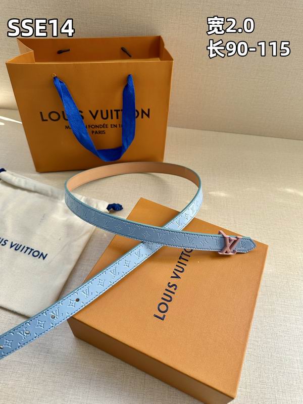LV belt 20mmX90-115cm 8L (513)