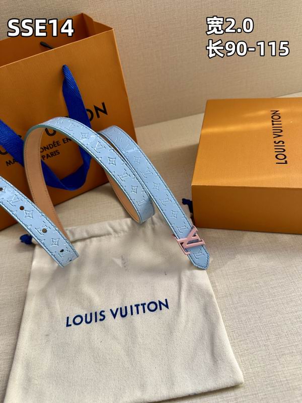 LV belt 20mmX90-115cm 8L (514)