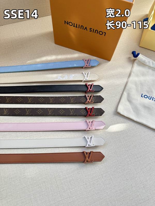 LV belt 20mmX90-115cm 8L (515)