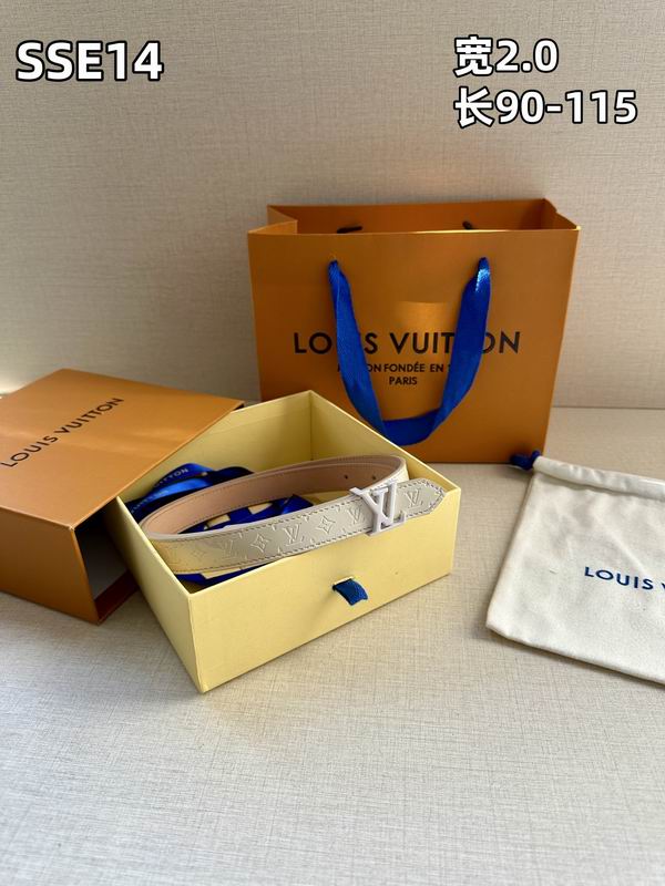 LV belt 20mmX90-115cm 8L (520)