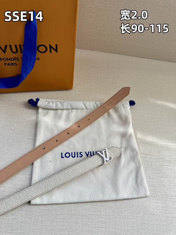 LV belt 20mmX90-115cm 8L (521)