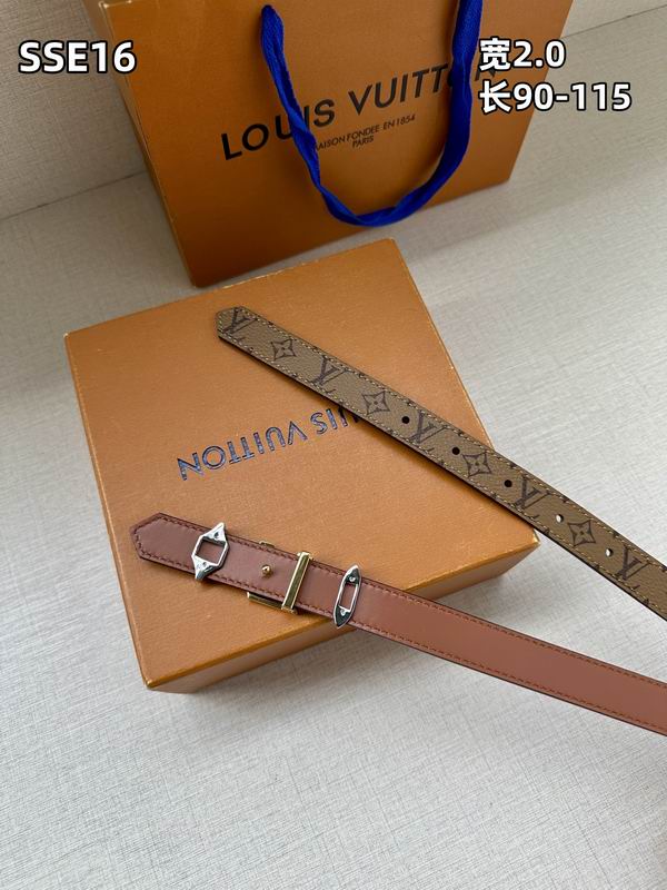 LV belt 20mmX90-115cm 8L (61)