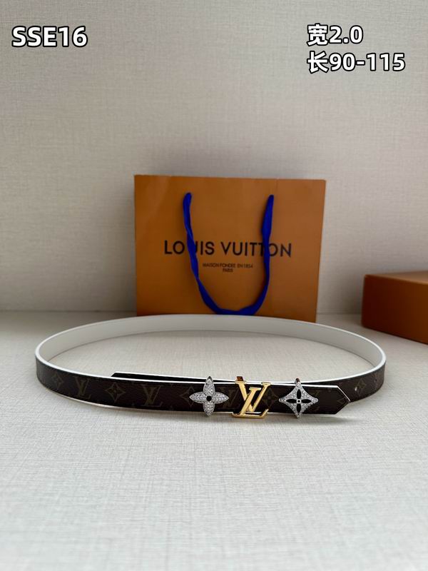 LV belt 20mmX90-115cm 8L (62)