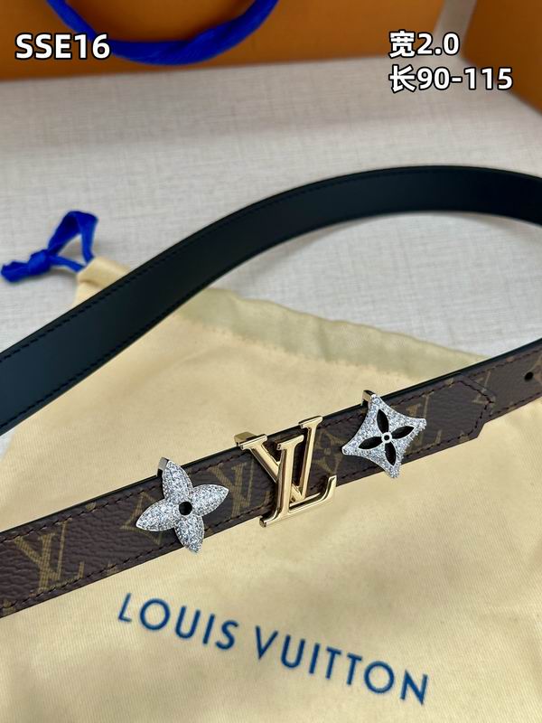 LV belt 20mmX90-115cm 8L (70)
