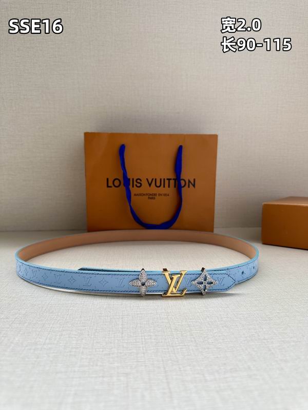 LV belt 20mmX90-115cm 8L (73)