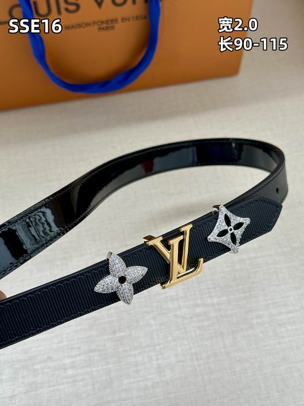 LV belt 20mmX90-115cm 8L (80)