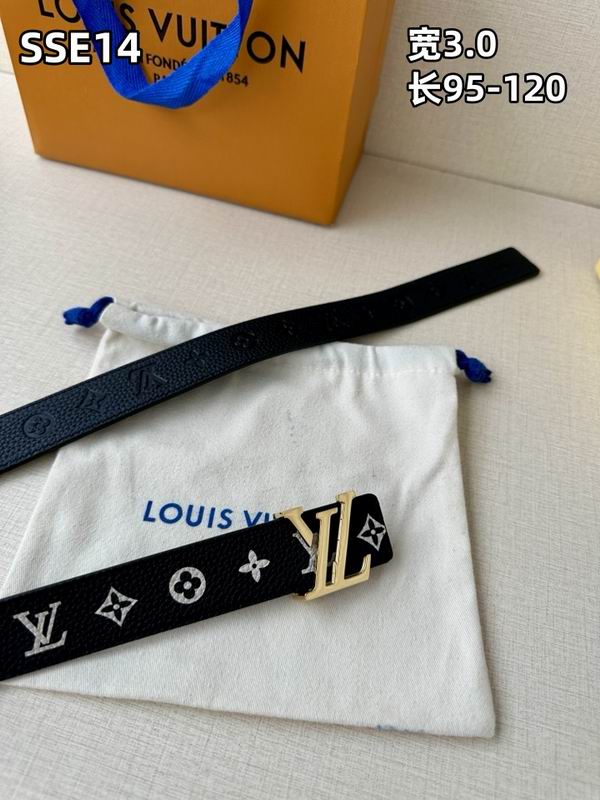 LV belt 30mmX90-120cm 8L (304)