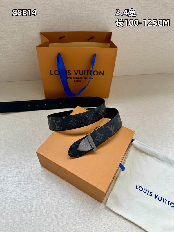 LV belt 34mmX100-125cm 8L (101)