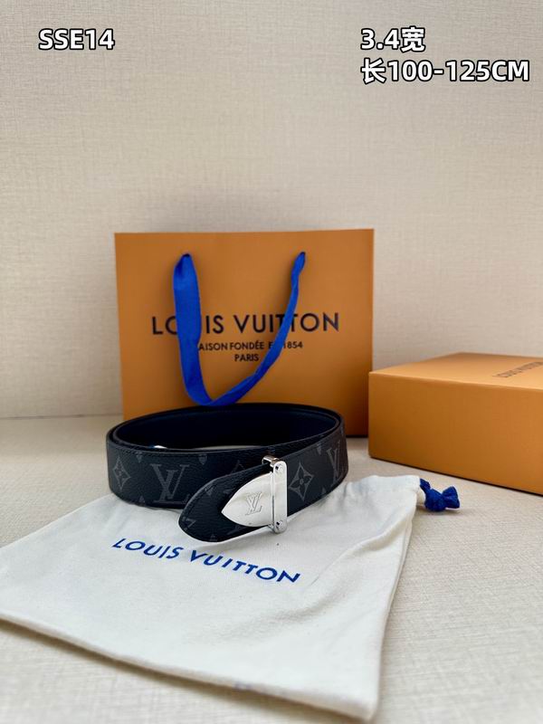 LV belt 34mmX100-125cm 8L (103)