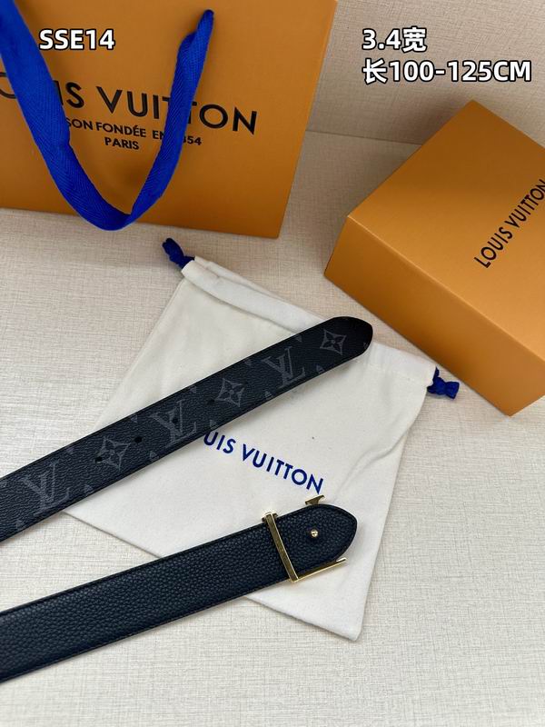 LV belt 34mmX100-125cm 8L (109)