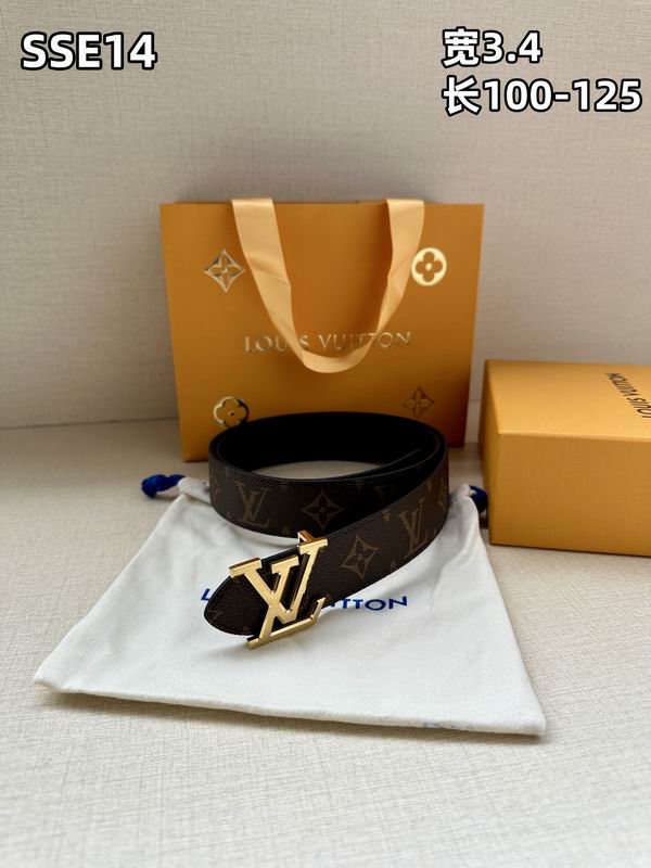 LV belt 34mmX100-125cm 8L (119)