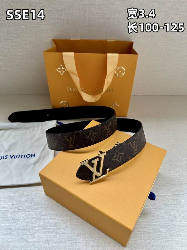 LV belt 34mmX100-125cm 8L (121)