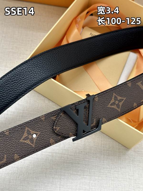 LV belt 34mmX100-125cm 8L (122)