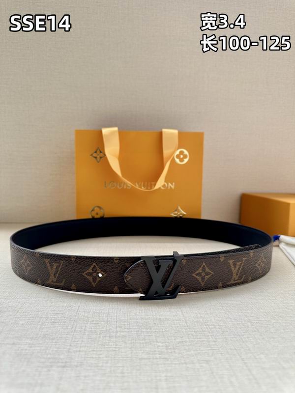 LV belt 34mmX100-125cm 8L (123)