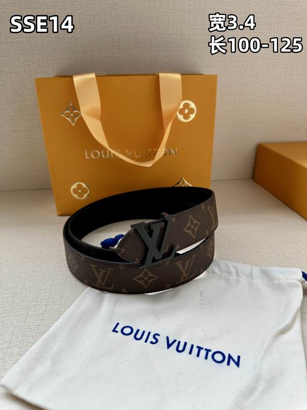LV belt 34mmX100-125cm 8L (124)