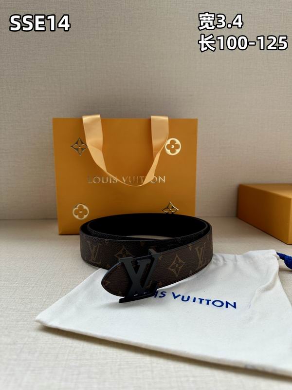 LV belt 34mmX100-125cm 8L (125)