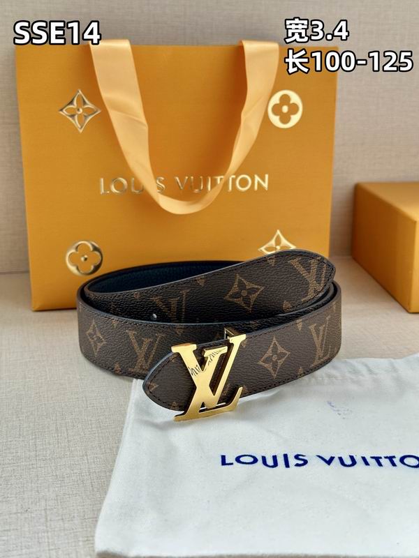 LV belt 34mmX100-125cm 8L (130)