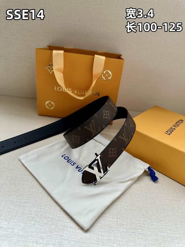 LV belt 34mmX100-125cm 8L (133)