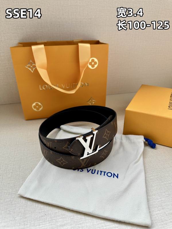 LV belt 34mmX100-125cm 8L (134)