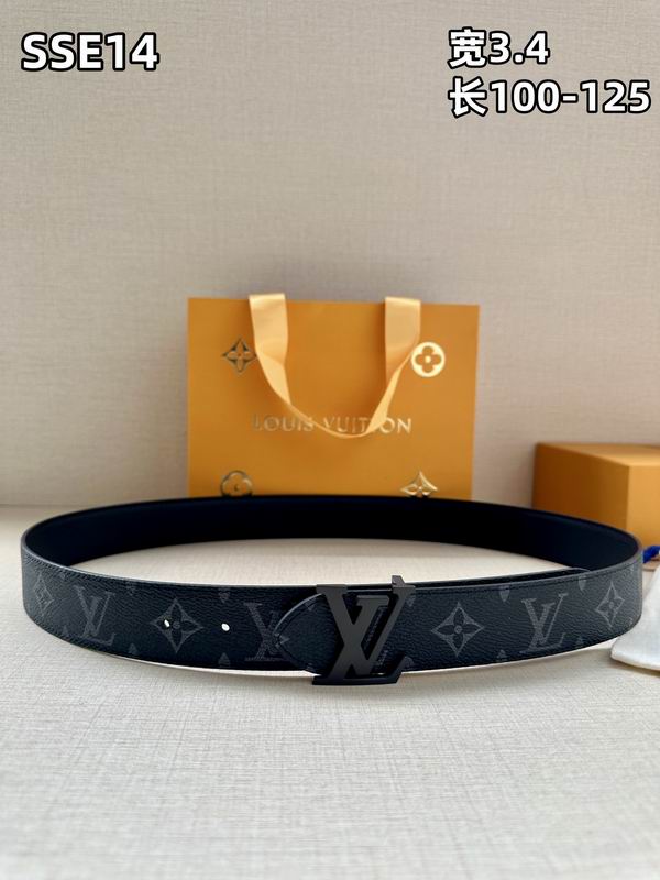 LV belt 34mmX100-125cm 8L (136)