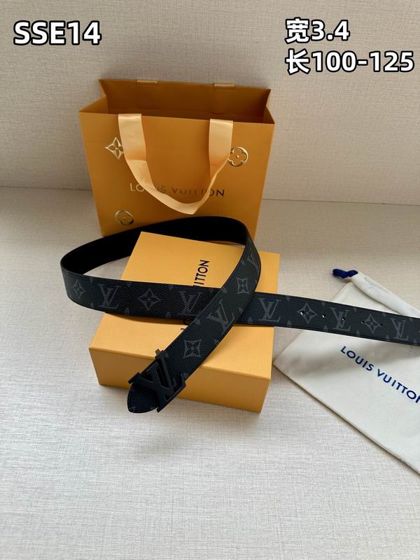 LV belt 34mmX100-125cm 8L (140)