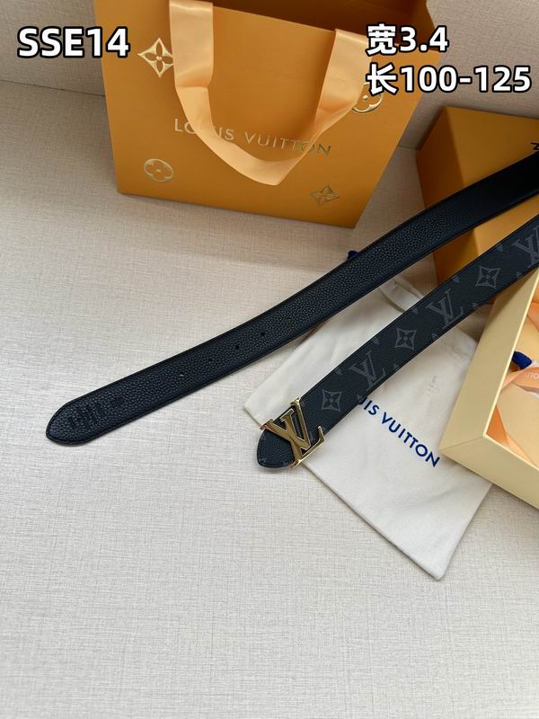 LV belt 34mmX100-125cm 8L (150)