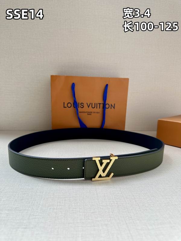 LV belt 34mmX100-125cm 8L (151)