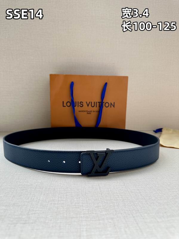 LV belt 34mmX100-125cm 8L (190)