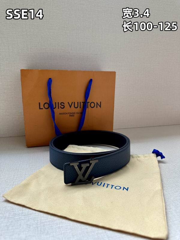 LV belt 34mmX100-125cm 8L (202)