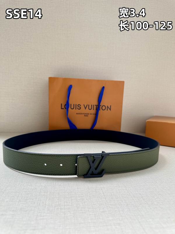 LV belt 34mmX100-125cm 8L (205)