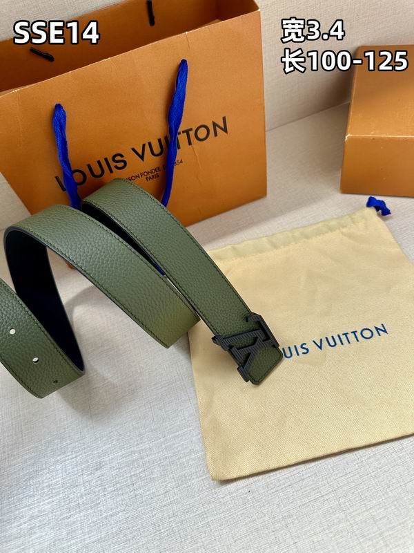 LV belt 34mmX100-125cm 8L (207)