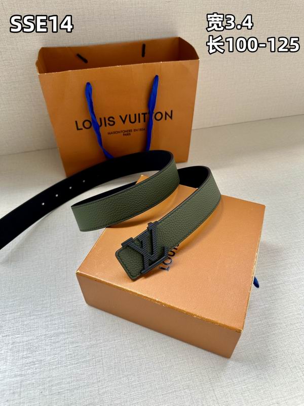 LV belt 34mmX100-125cm 8L (208)