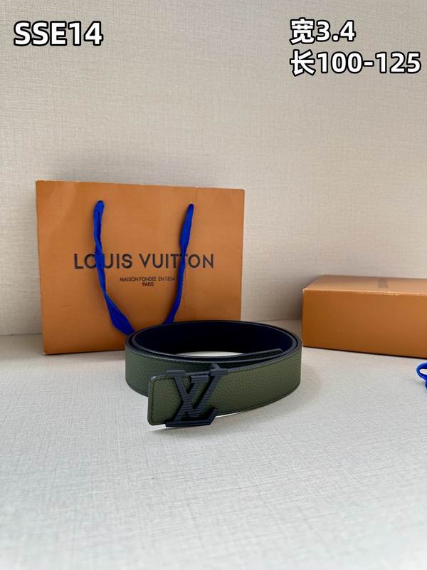 LV belt 34mmX100-125cm 8L (209)