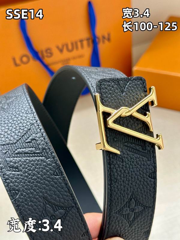 LV belt 34mmX100-125cm 8L (212)