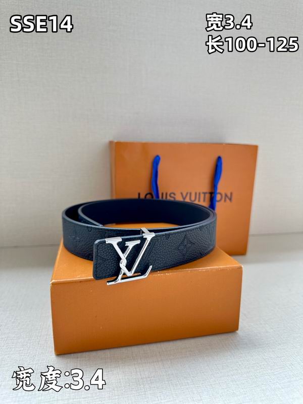 LV belt 34mmX100-125cm 8L (214)