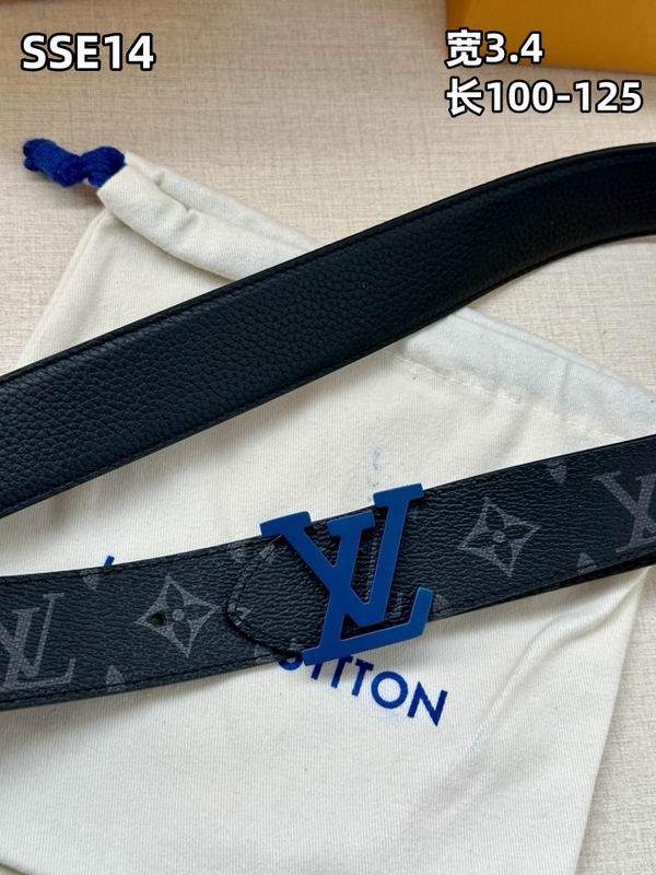 LV belt 34mmX100-125cm 8L (223)